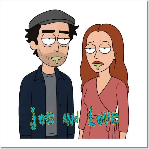 Multiverse Mix: Joe and Love Wall Art by Tv Moments